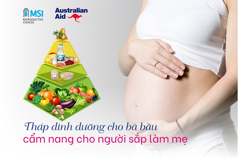 tháp dinh dưỡng cho bà bầu